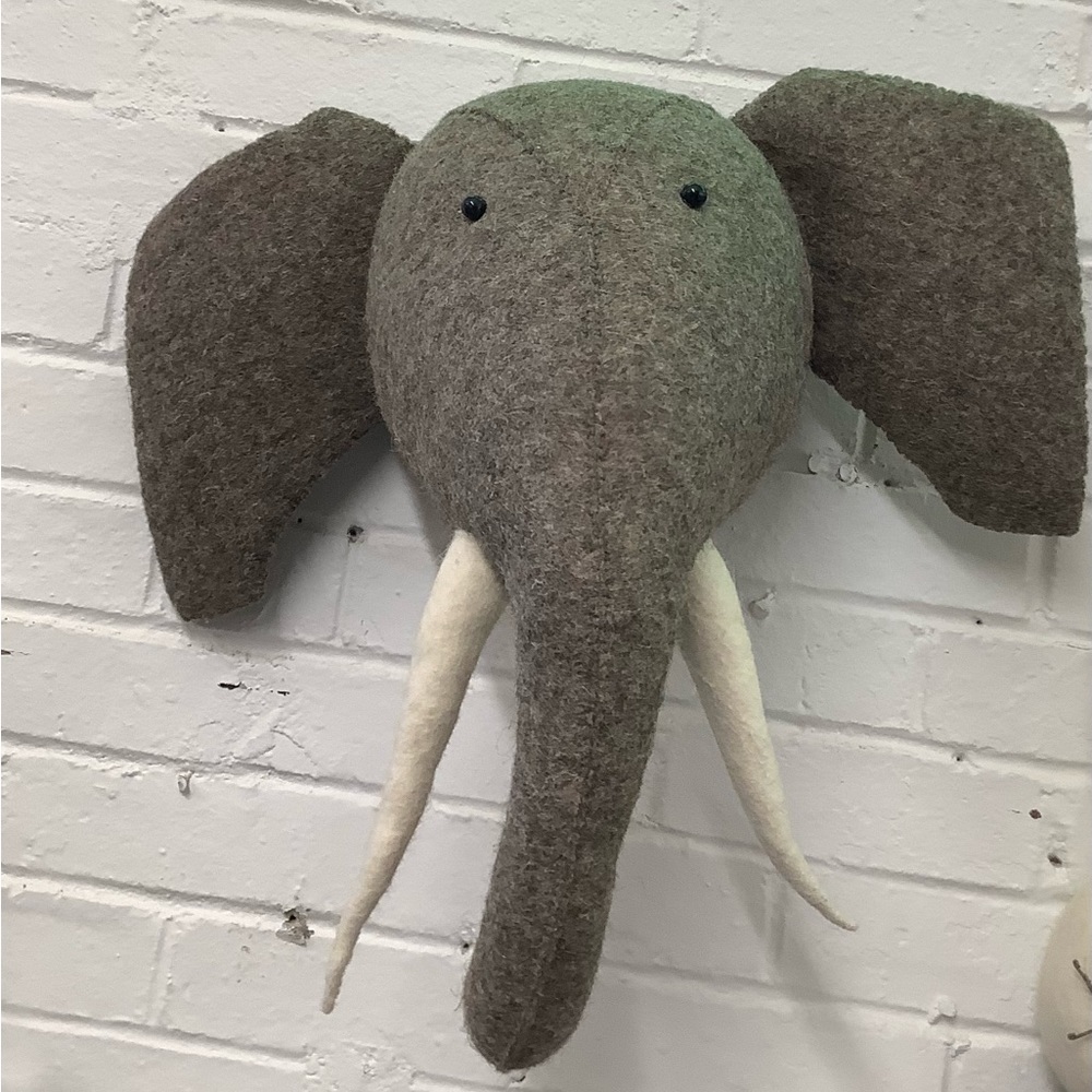 Elephant wall decor kids room